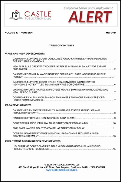 California ALERT Volume 43 (July 2024 - June 2025)